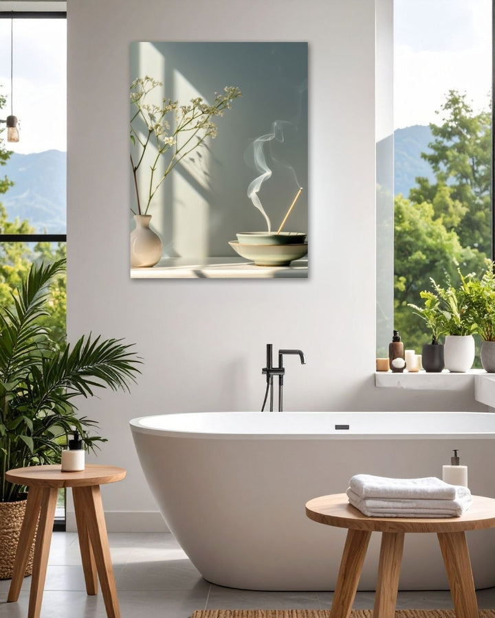 Serene Space Metal Art - Modern Oasis Sensory Design & Art Studio - Home Decor