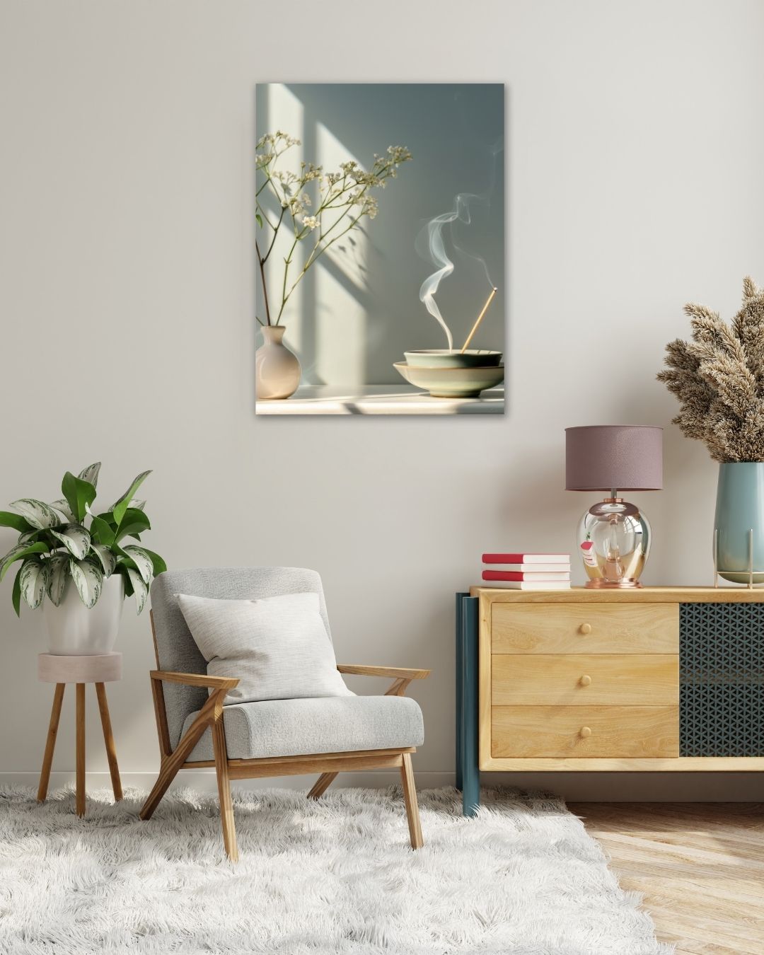 Serene Space Metal Art - Modern Oasis Sensory Design & Art Studio - Home Decor