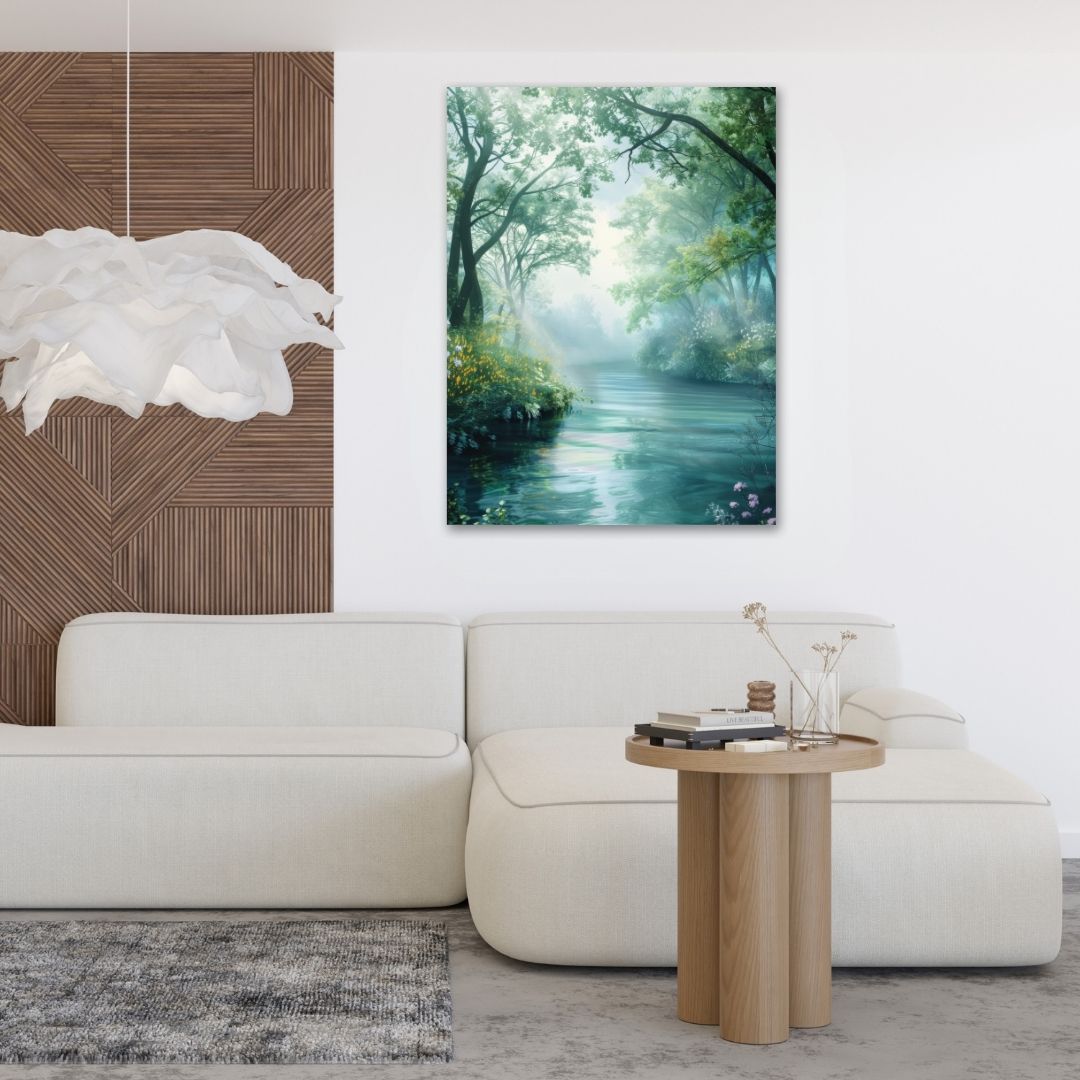 Serene Scenery Metal Art - Modern Oasis Sensory Design & Art Studio - Home Decor