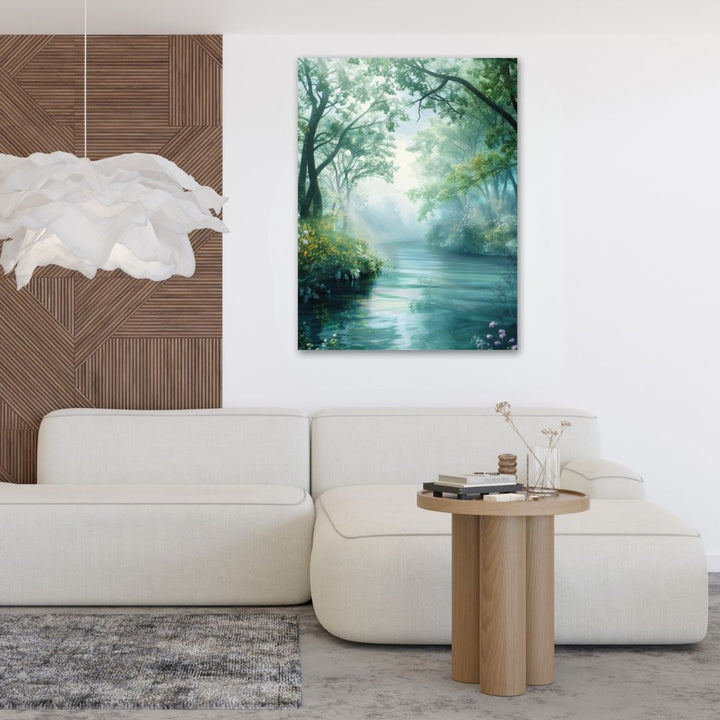 Serene Scenery - Modern Oasis Sensory Design & Art Studio - Canvas