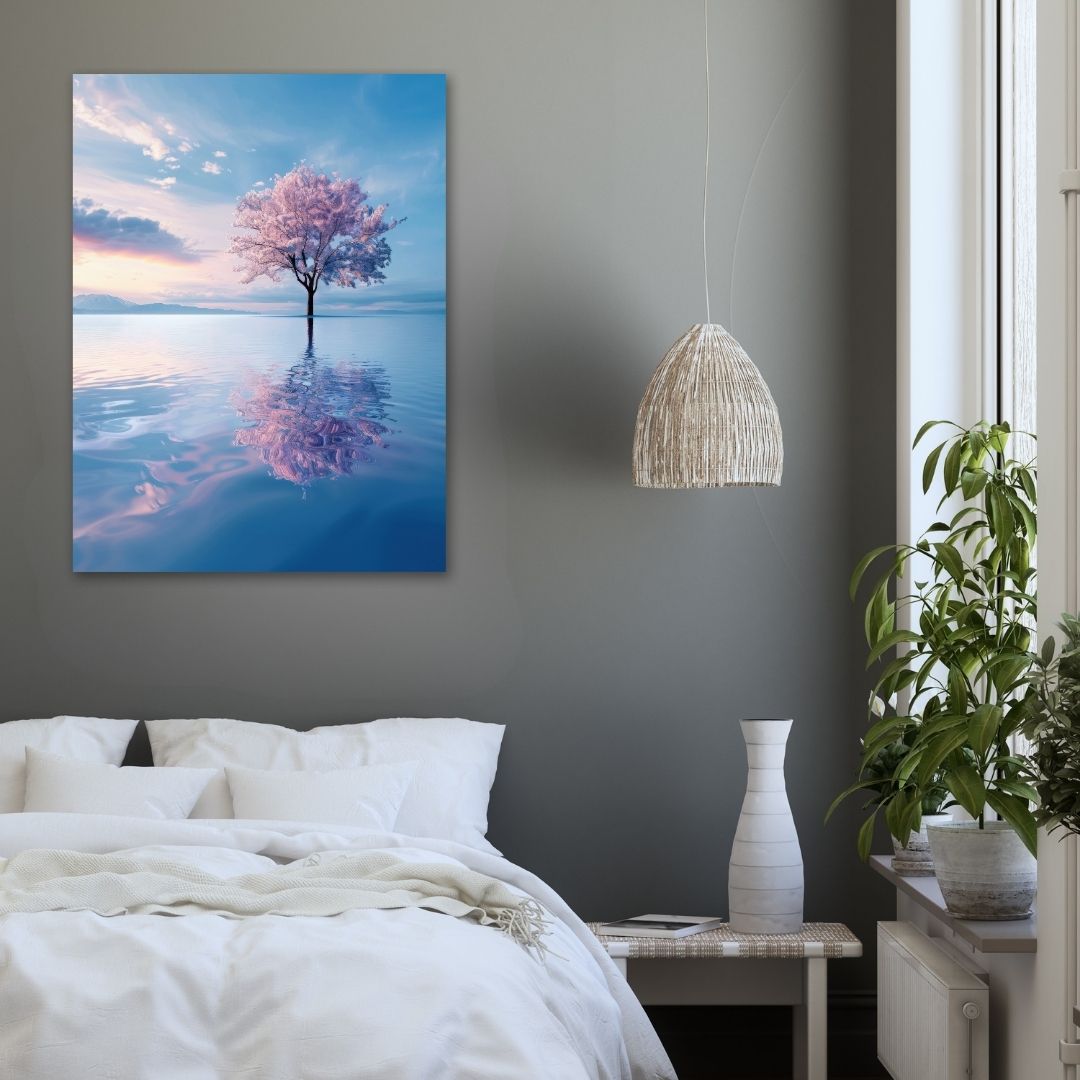 Serene Tree Metal Art - Modern Oasis Sensory Design & Art Studio - Home Decor