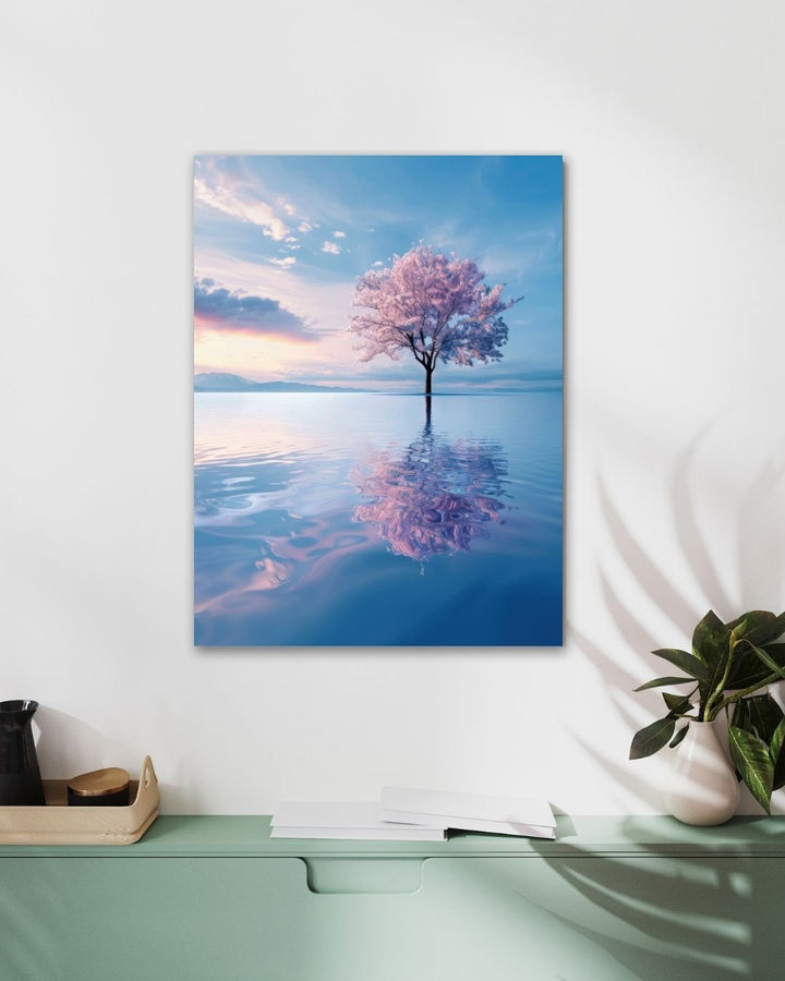 Serene Tree - Modern Oasis Sensory Design & Art Studio - Canvas