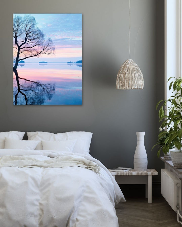 Serene Sunset Landscape - Modern Oasis Sensory Design & Art Studio - Canvas