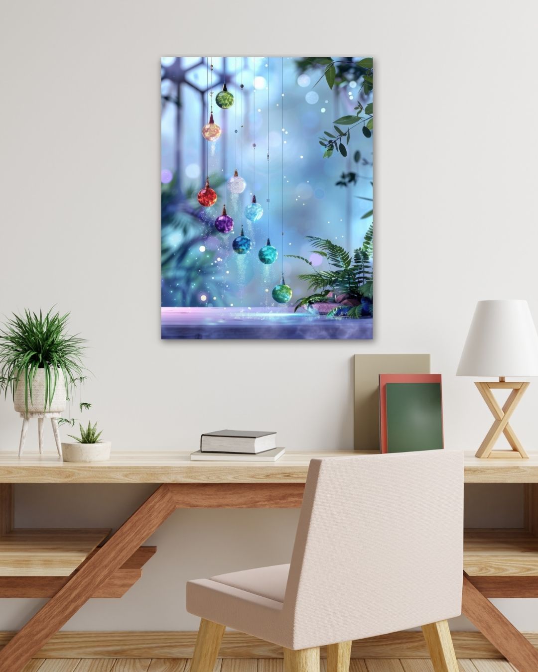 Whimsical Hanging Orbs - Modern Oasis Sensory Design & Art Studio - Canvas