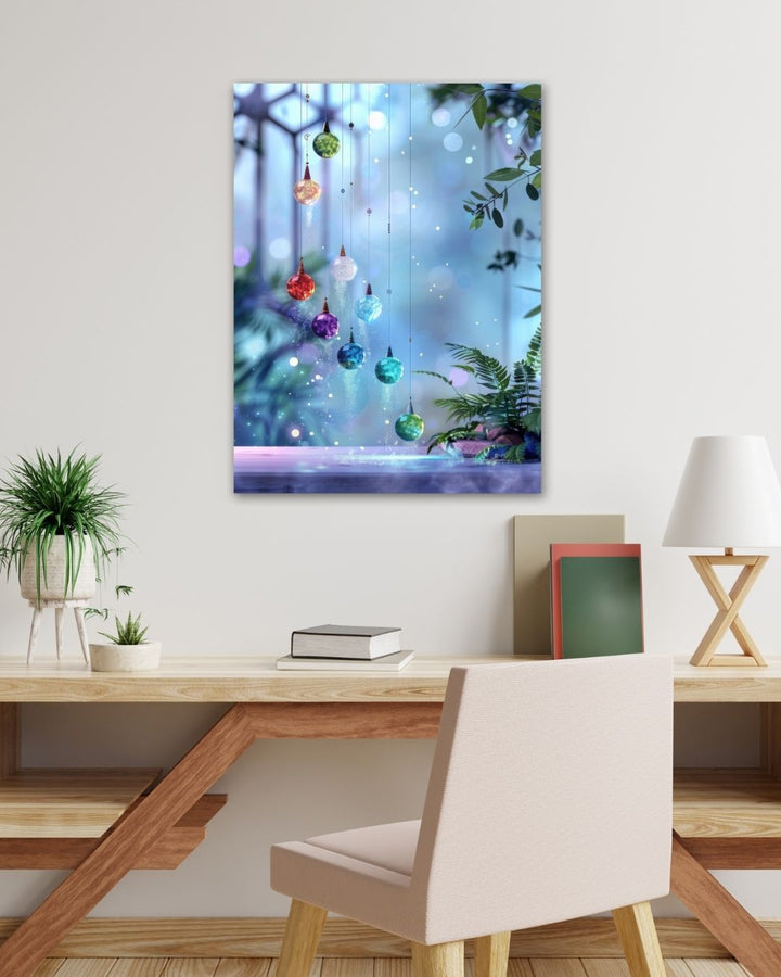 Whimsical Hanging Orbs - Modern Oasis Sensory Design & Art Studio - Canvas