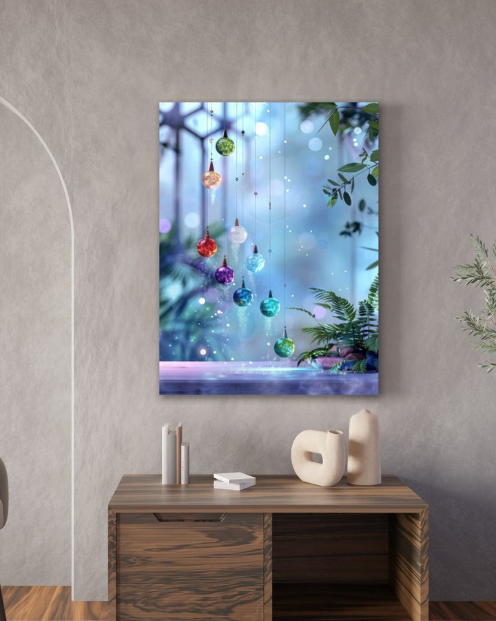Whimsical Hanging Orbs - Modern Oasis Sensory Design & Art Studio - Canvas