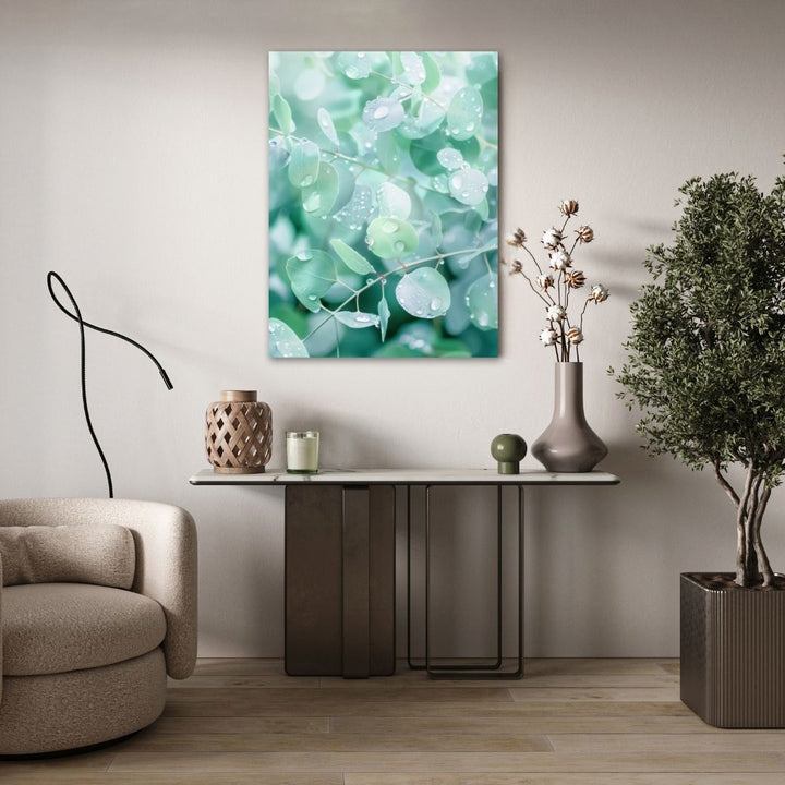 Eucalyptus Wall - Modern Oasis Sensory Design & Art Studio - Canvas