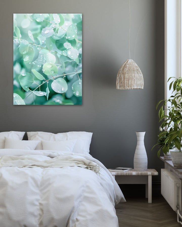 Eucalyptus Wall - Modern Oasis Sensory Design & Art Studio - Canvas