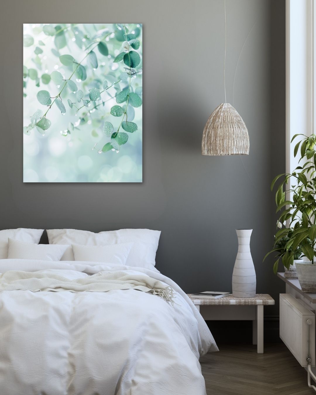 Eucalyptus Metal Art - Modern Oasis Sensory Design & Art Studio - Home Decor
