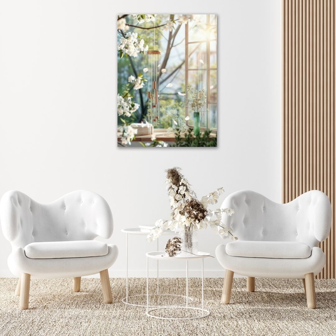 Serene Blossoms - Modern Oasis Sensory Design & Art Studio - Canvas