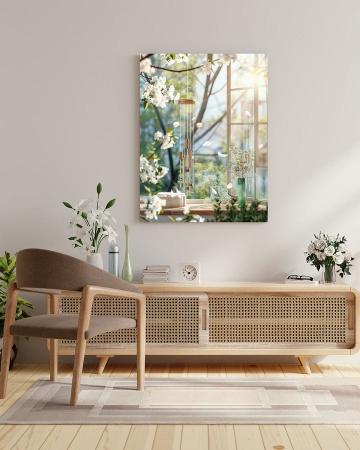 Serene Blossoms - Modern Oasis Sensory Design & Art Studio - Canvas