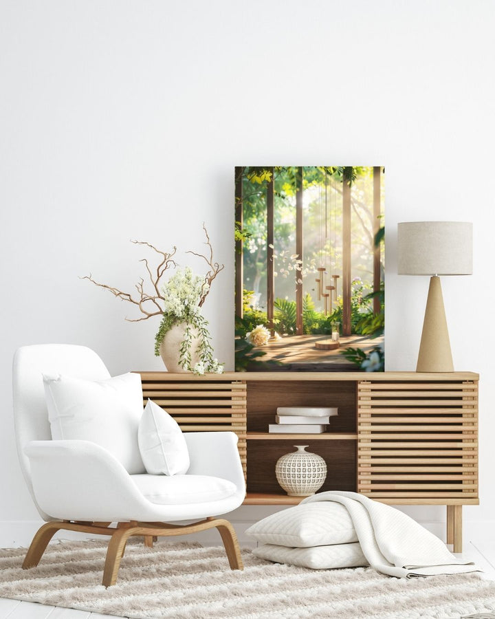 Serene Forest - Modern Oasis Sensory Design & Art Studio - Canvas