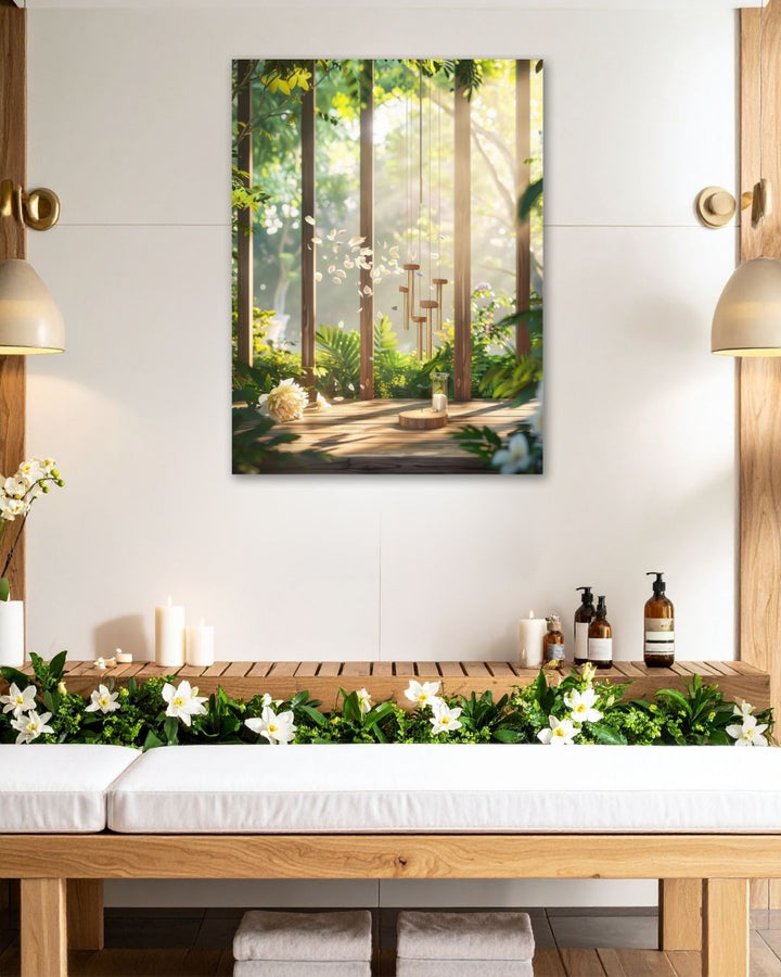 Serene Forest - Modern Oasis Sensory Design & Art Studio - Canvas