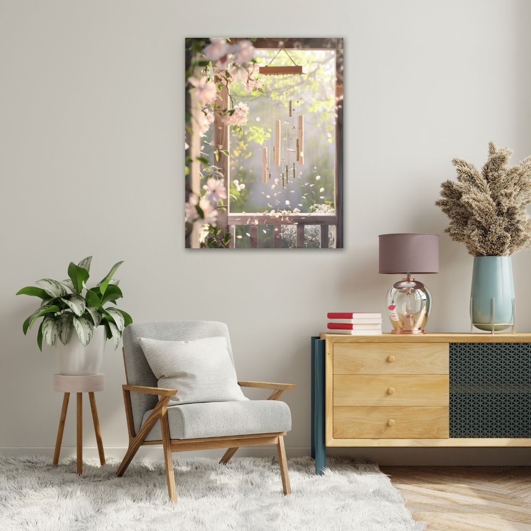 Serene Wind Chime - Modern Oasis Sensory Design & Art Studio - Canvas