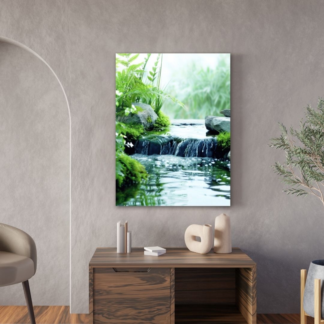Tranquil Nature - Modern Oasis Sensory Design & Art Studio - Canvas