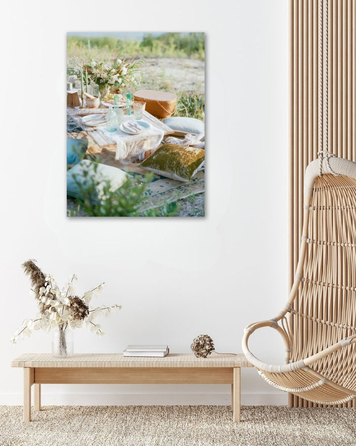 Cozy Picnic - Modern Oasis Sensory Design & Art Studio - Canvas