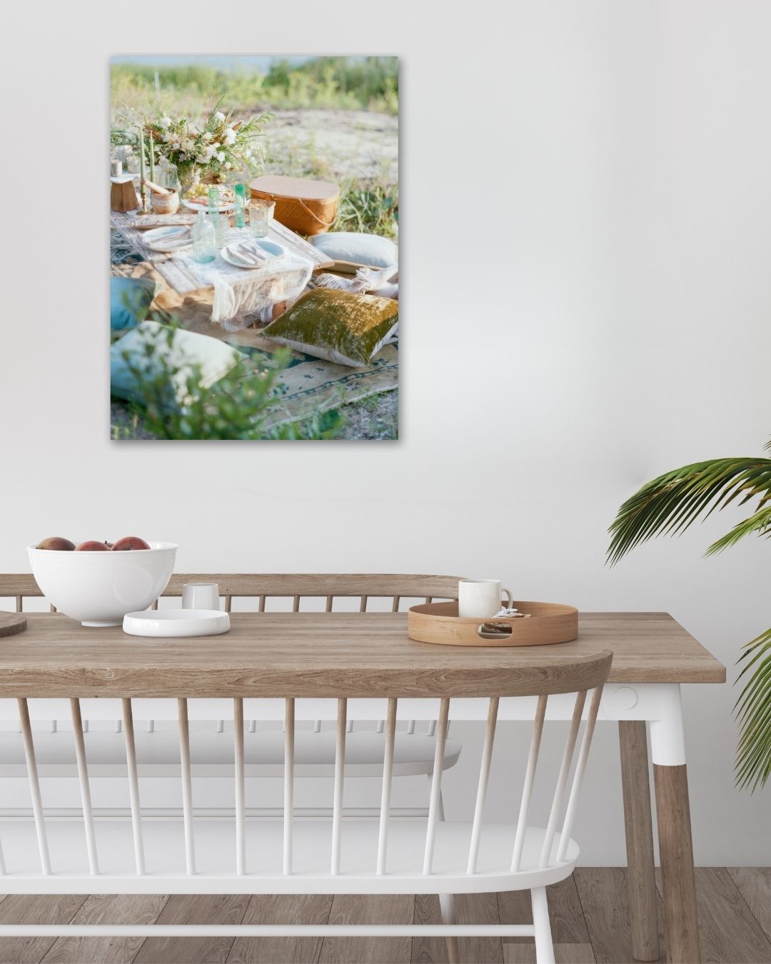 Cozy Picnic Metal Art - Modern Oasis Sensory Design & Art Studio - Home Decor