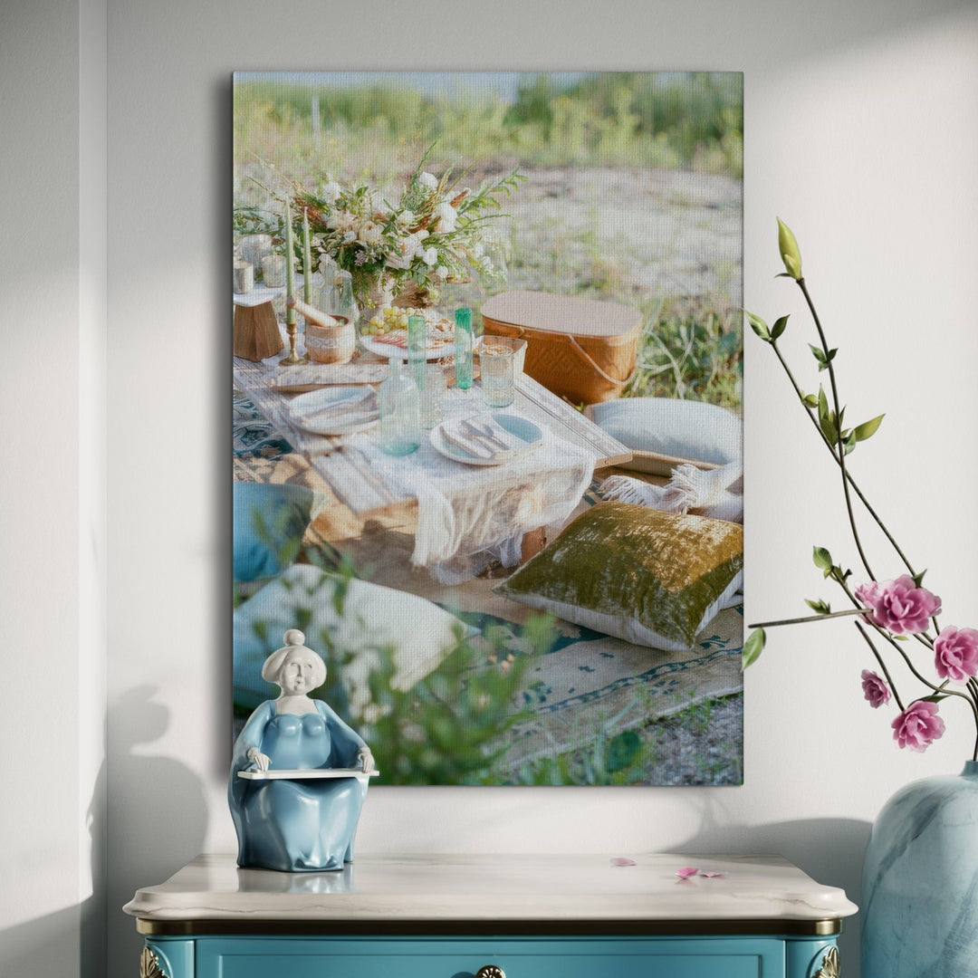Cozy Picnic - Modern Oasis Sensory Design & Art Studio - Canvas