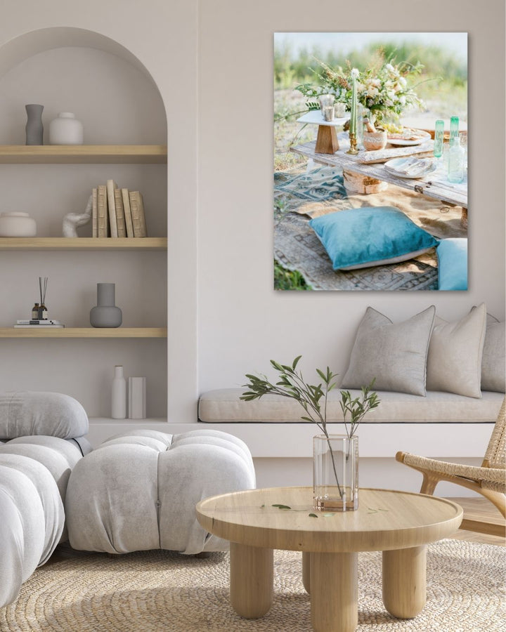 Outdoor Picnic - Modern Oasis Sensory Design & Art Studio - Canvas