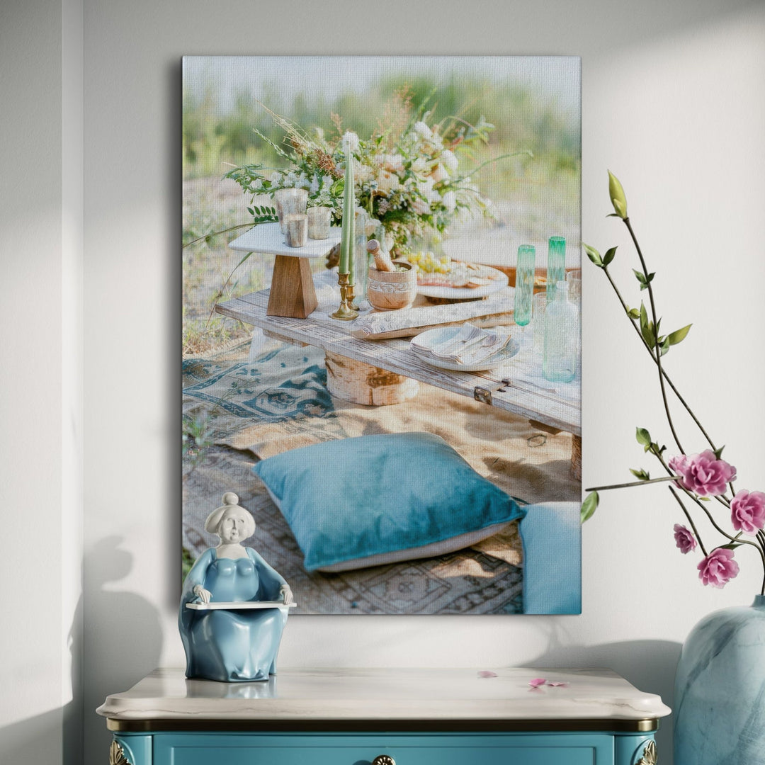 Outdoor Picnic - Modern Oasis Sensory Design & Art Studio - Canvas