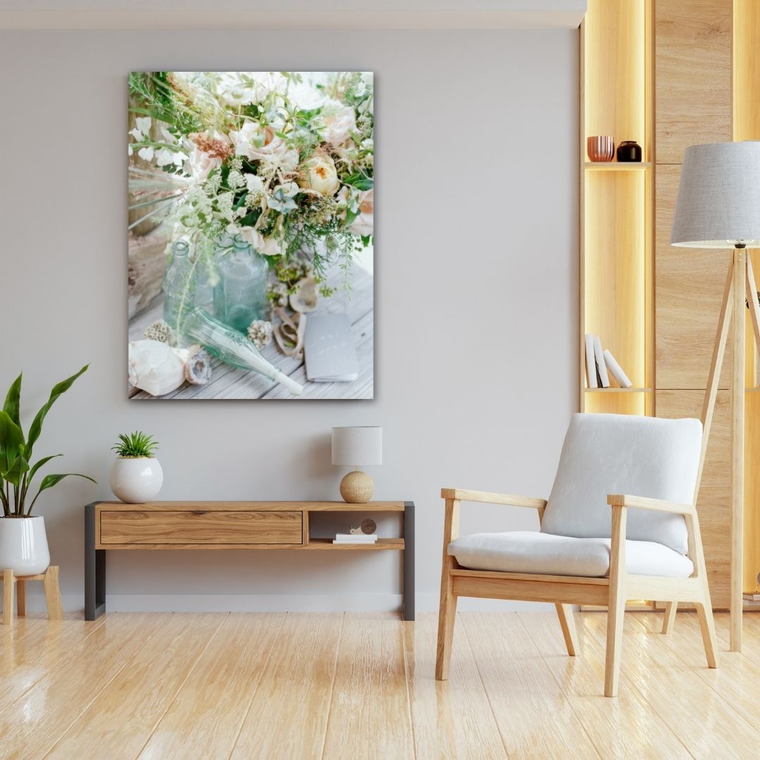 Floral Arrangement - Modern Oasis Sensory Design & Art Studio - Canvas