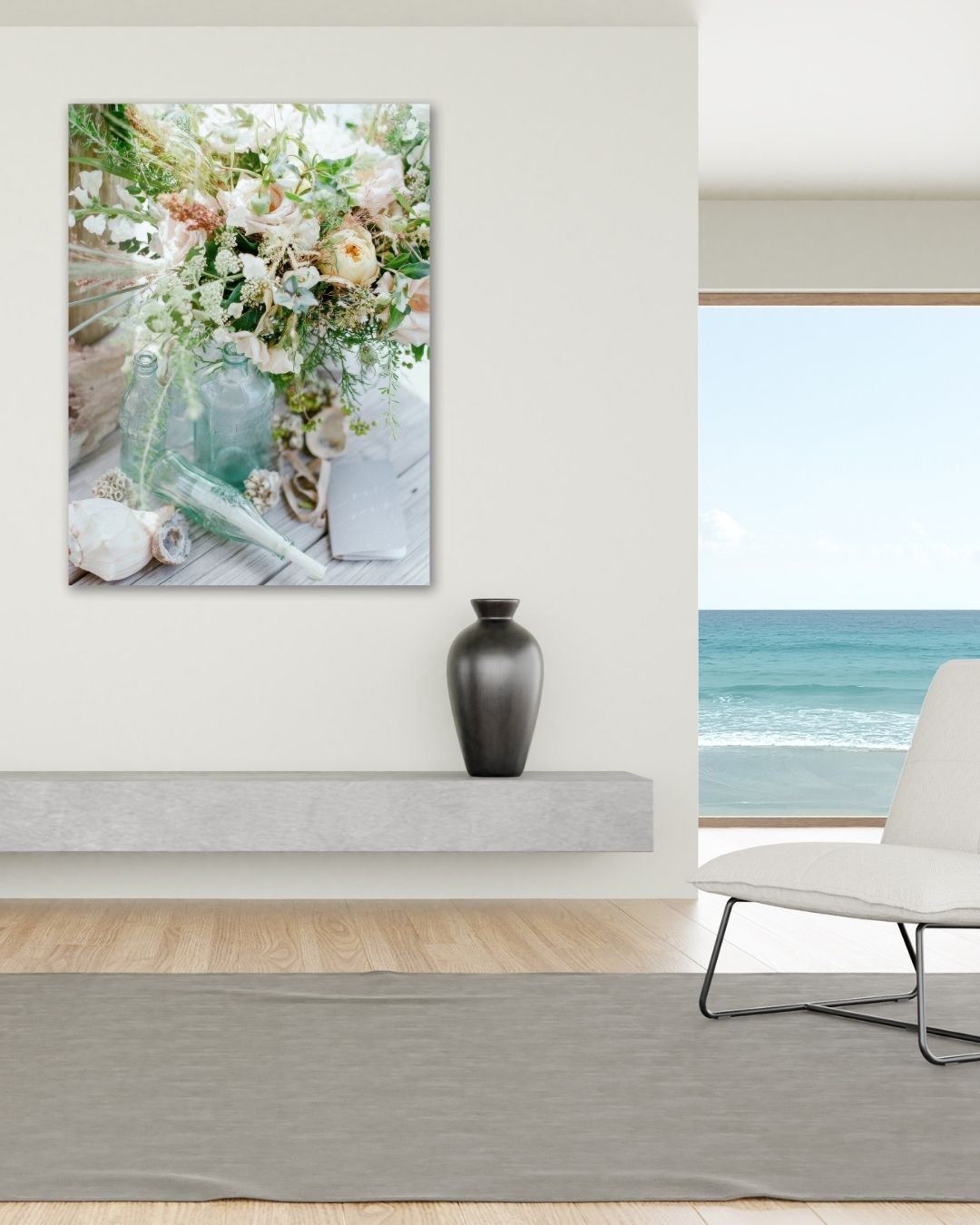 Floral Arrangement - Modern Oasis Sensory Design & Art Studio - Canvas