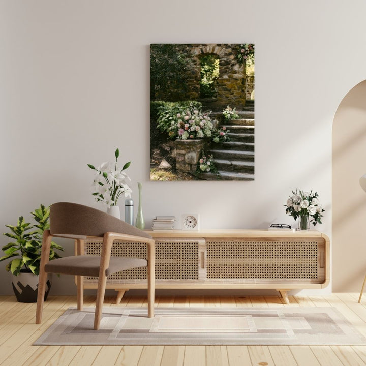 Floral Path - Modern Oasis Sensory Design & Art Studio - Canvas
