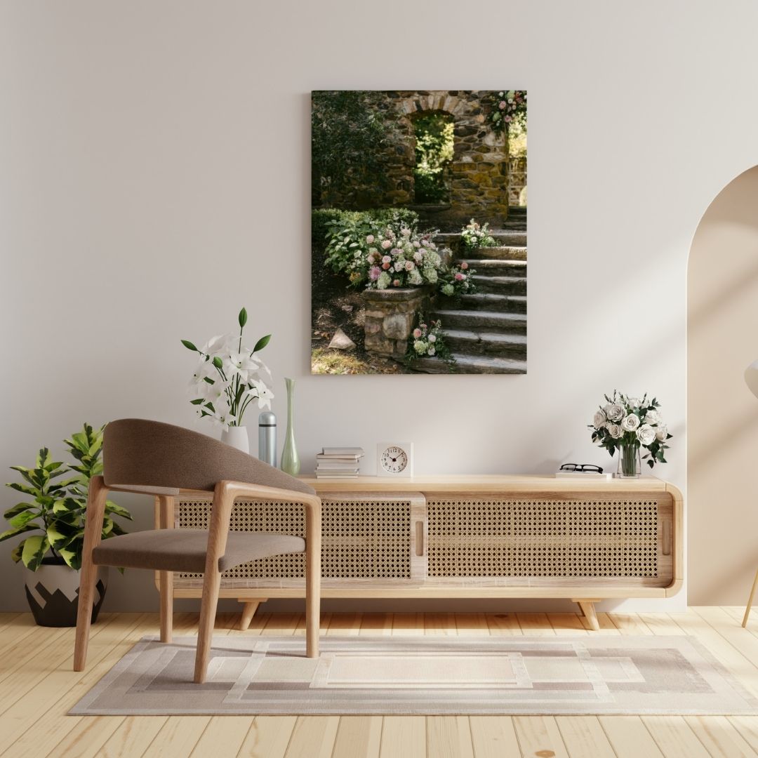 Floral Path Metal Art - Modern Oasis Sensory Design & Art Studio - Home Decor