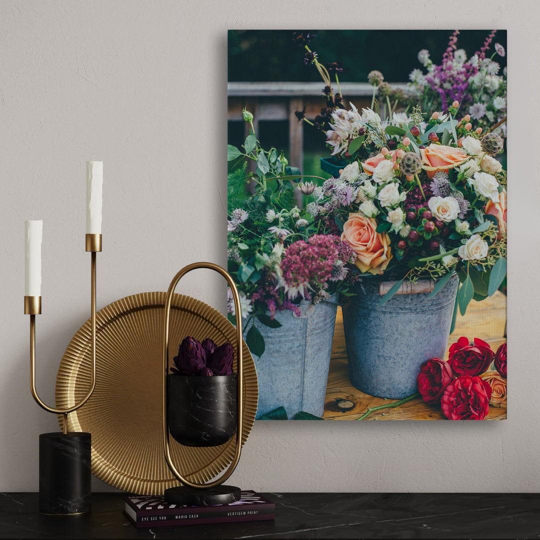 Gentle Blossoms - Modern Oasis Sensory Design & Art Studio - Canvas
