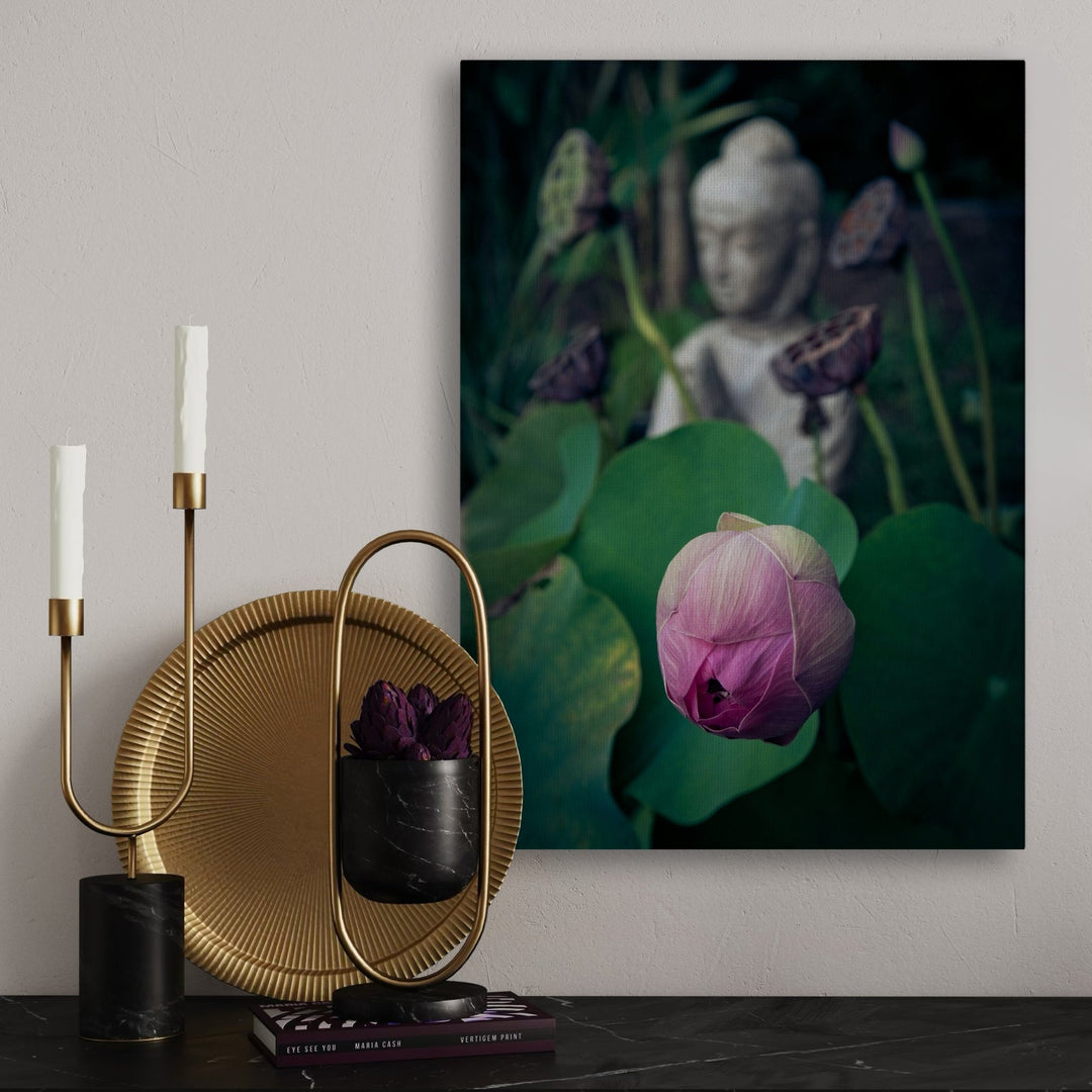 Serene Lotus Metal Art - Modern Oasis Sensory Design & Art Studio - Home Decor
