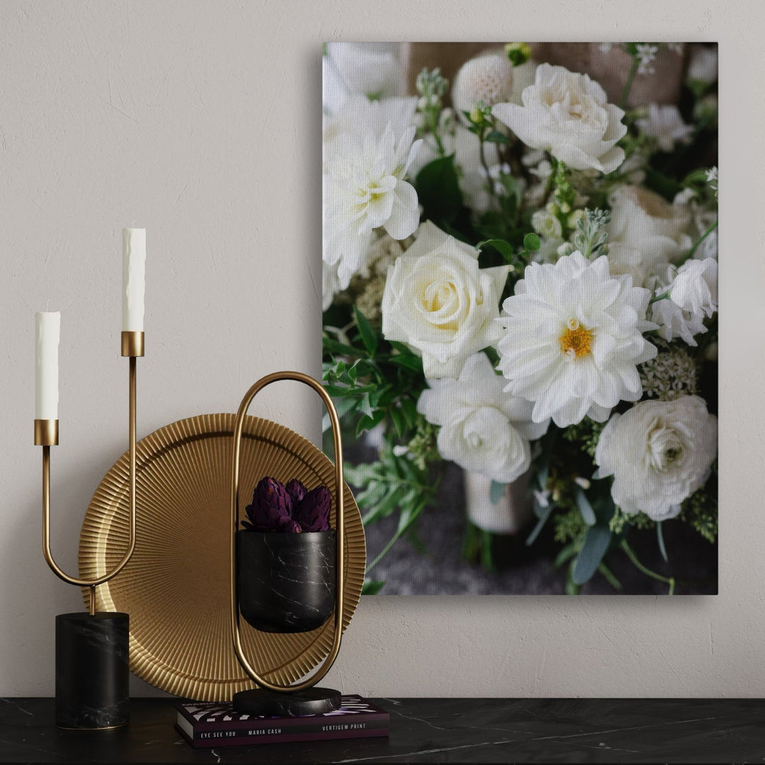 Pure Roses - Modern Oasis Sensory Design & Art Studio - Canvas