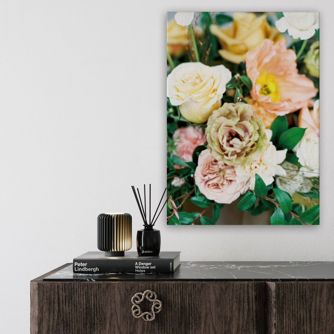 Petal Paradise - Modern Oasis Sensory Design & Art Studio - Canvas
