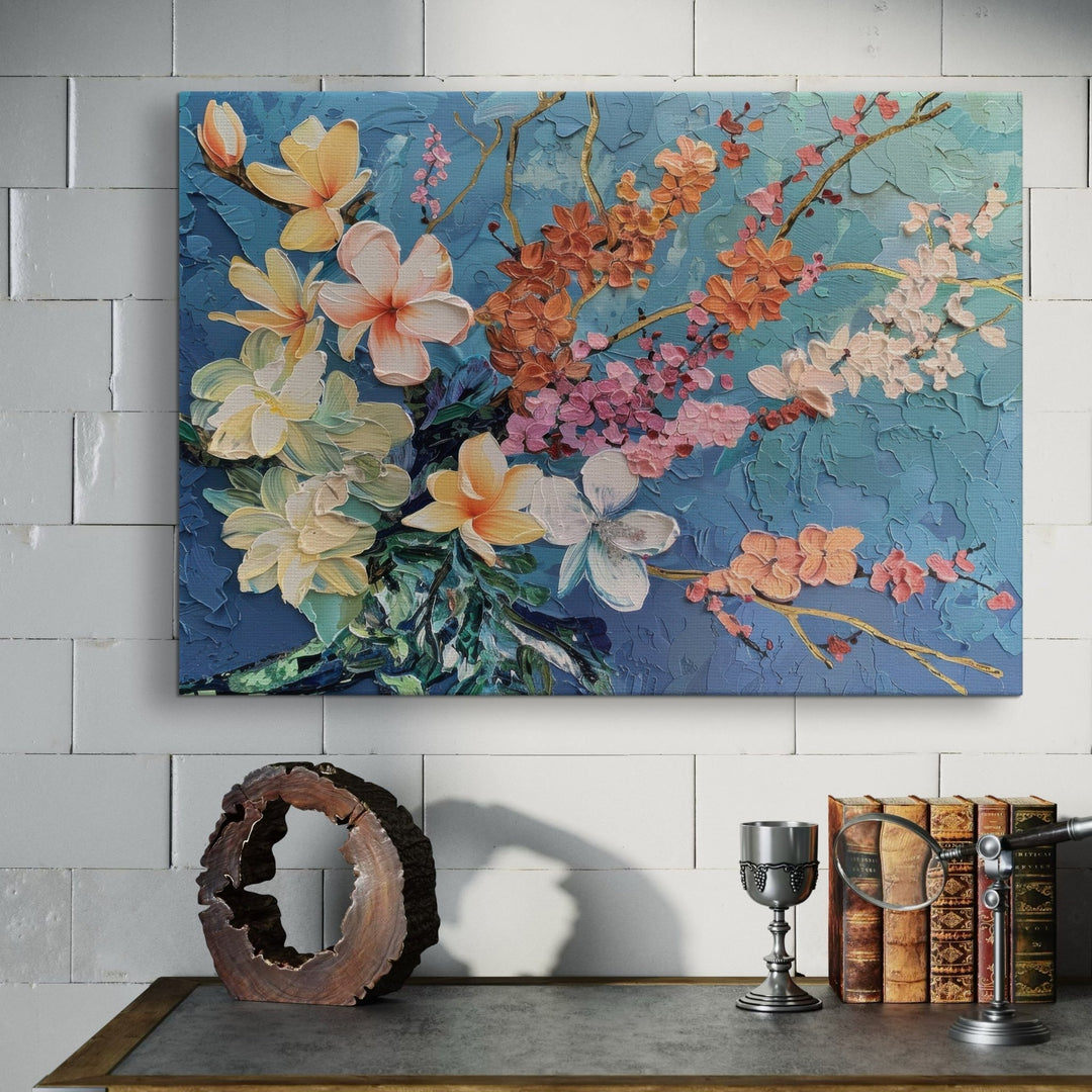 Floral Touch - Modern Oasis Sensory Design & Art Studio - Canvas