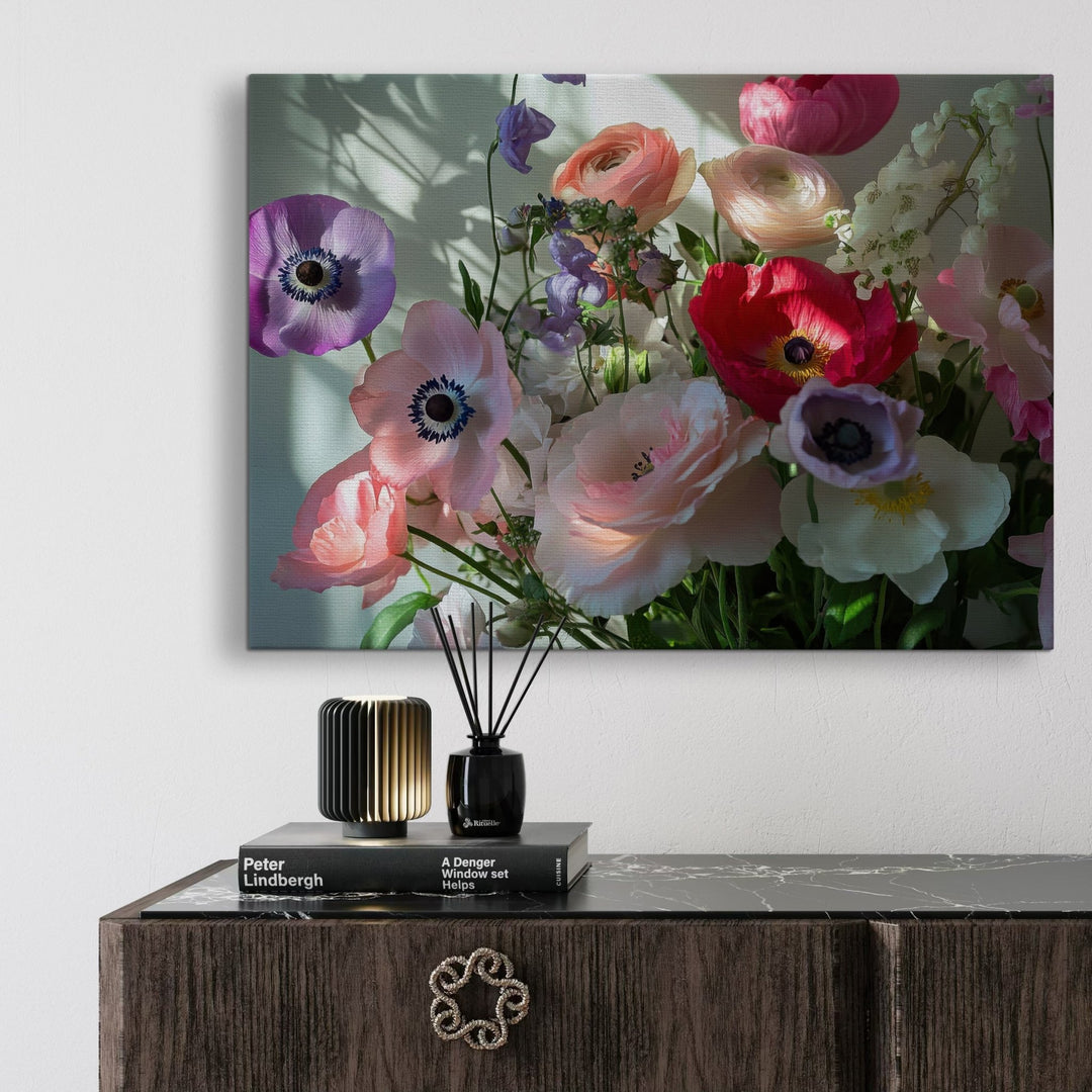 Floral Ray - Modern Oasis Sensory Design & Art Studio - Canvas