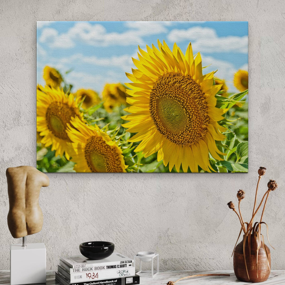 Sunflower Radiance Metal Art - Modern Oasis Sensory Design & Art Studio - Home Decor