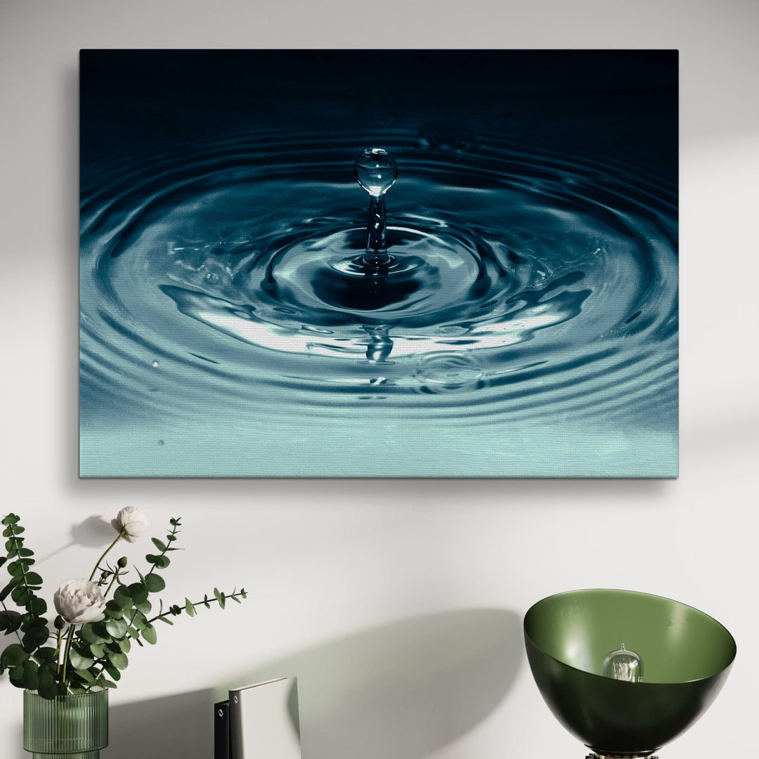 Serene Water - Modern Oasis Sensory Design & Art Studio - Canvas