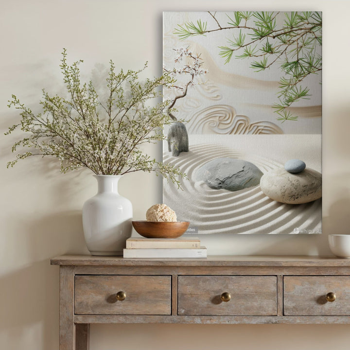 Zen - Modern Oasis Sensory Design & Art Studio - Canvas