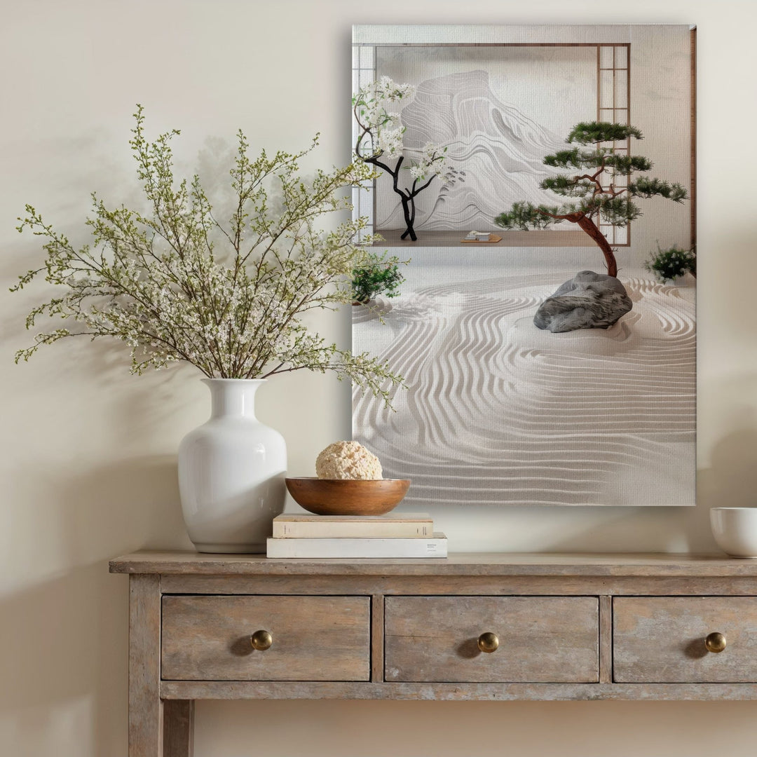 Serene Landscape - Modern Oasis Sensory Design & Art Studio - Canvas