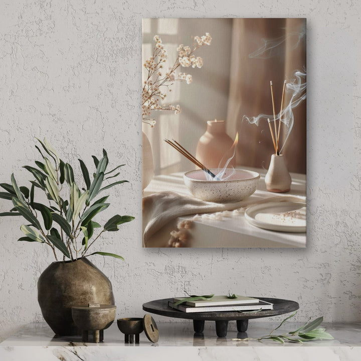 Serene Aroma Metal Art - Modern Oasis Sensory Design & Art Studio - Home Decor