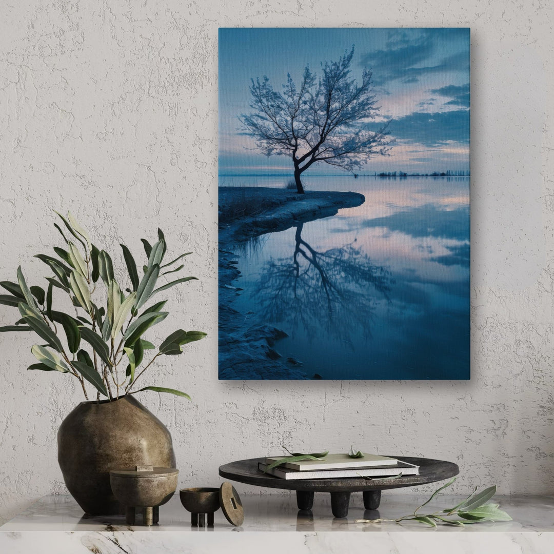 Serene Lake - Modern Oasis Sensory Design & Art Studio - Canvas