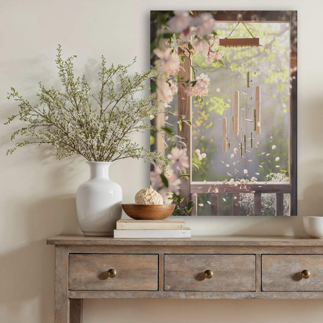 Serene Wind Chime - Modern Oasis Sensory Design & Art Studio - Canvas
