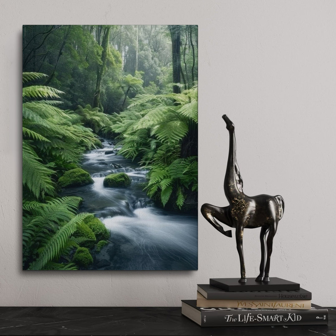 Serene Forest Nature - Modern Oasis Sensory Design & Art Studio - Canvas