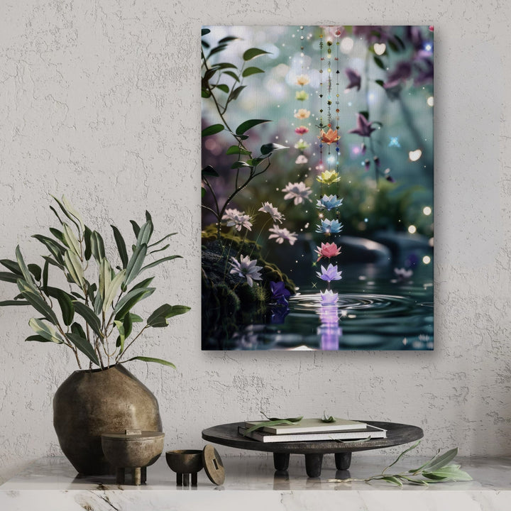 Floral Blooms Metal Art - Modern Oasis Sensory Design & Art Studio - Home Decor